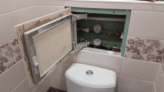 Люк под плитку Нажимной Секрет-Лайт 200*550 Люк под плитку Нажимной Секрет-Лайт 200*550