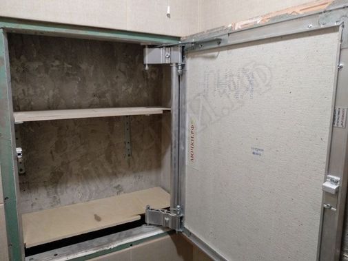 Люк под плитку Нажимной Секрет-Лайт 200*550 Люк под плитку Нажимной Секрет-Лайт 200*550