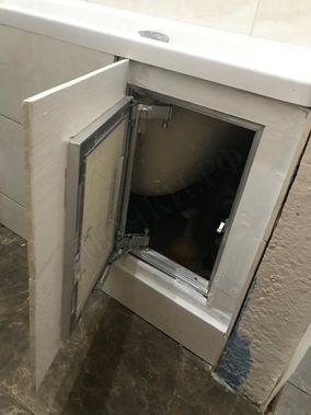 Люк под плитку Нажимной Секрет-Лайт 200*550 Люк под плитку Нажимной Секрет-Лайт 200*550