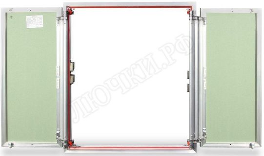 Люк под плитку ЕвроФормат ЕТР 2 створки Люк под плитку ЕвроФормат ЕТР 2 створки