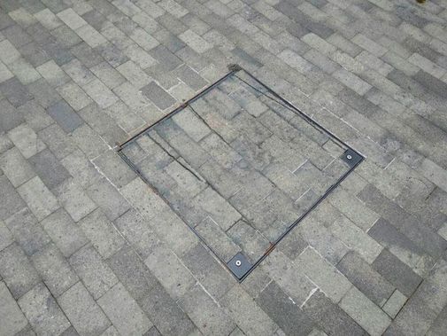 Напольный люк Брус Ли Стальной, Съемная дверца Напольный люк Брус Ли Стальной, Съемная дверца