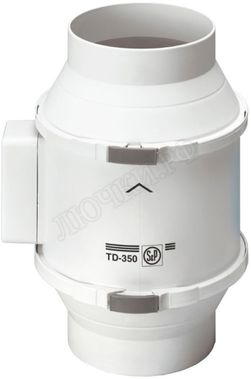 Вытяжной вентилятор канальный Soler & Palau TD350/125 230V 50 осевой Вытяжной вентилятор канальный Soler & Palau TD350/125 230V 50 осевой