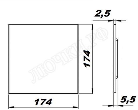 Вытяжной вентилятор airRoxy TS, зелёный, 01-167 Вытяжной вентилятор airRoxy TS, зелёный, 01-167