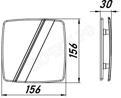 Вытяжной вентилятор Awenta System+, Silent, 100, KWS100M, PLB100, Белый, пластик Вытяжной вентилятор Awenta System+, Silent, 100, KWS100M, PLB100, Белый, пластик
