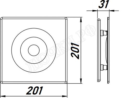 Вытяжной вентилятор Awenta System+, Silent, 125, KWS125M, POE125, Бежевый, пластик Вытяжной вентилятор Awenta System+, Silent, 125, KWS125M, POE125, Бежевый, пластик