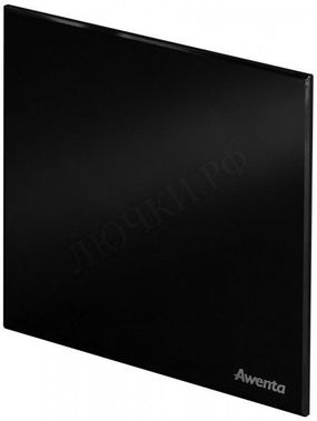 Вытяжной вентилятор Awenta System+, Silent, 100 KWS100M, Trax, PTCB100P, Чёрный глянцевый, пластик Вытяжной вентилятор Awenta System+, Silent, 100 KWS100M, Trax, PTCB100P, Чёрный глянцевый, пластик