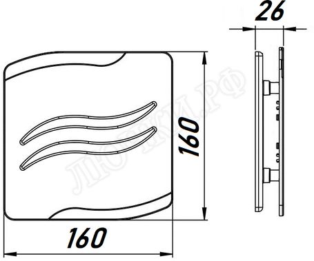 Вытяжной вентилятор Awenta System+, Silent, 100, KWS100M, PSB100, Белый, пластик Вытяжной вентилятор Awenta System+, Silent, 100, KWS100M, PSB100, Белый, пластик