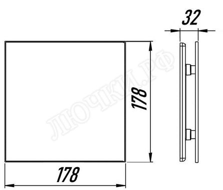 Вытяжной вентилятор Awenta System+, Silent, 125, KWS125M, PTGR125P, Красный глянцевый, стекло Вытяжной вентилятор Awenta System+, Silent, 125, KWS125M, PTGR125P, Красный глянцевый, стекло